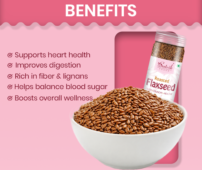 Roasted Flax Seeds